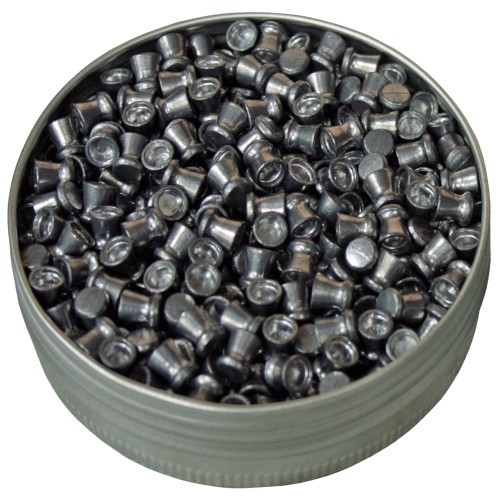 Preview: Crosman 500 Stk. Match Diabolo Stahlkugeln Flachkopf Kaliber 4,5 mm